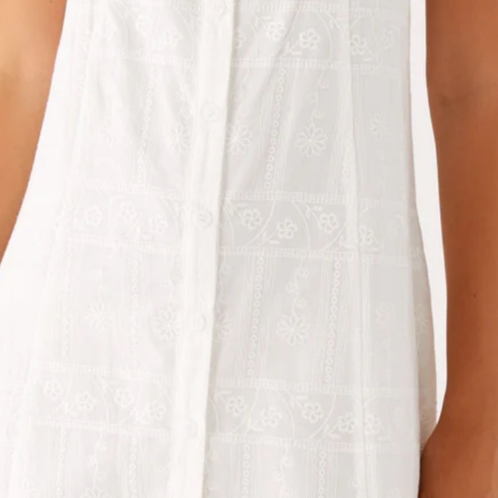 PEPPERMAYO Cole Maxi Dress in White Size US 0 - Picture 3 of 8